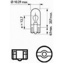 Лампочка W3W Long Life 24V 3W W2,1x9,5d SCT 202211