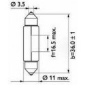 Polttimo C5W Long Life 24V 5W 11x38 SV8,5 SCT 202198