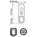 Bulb W1.2W Long Life 12V 1,2W W2,1x4,5d SCT 202235