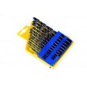 TOYA 22130 Metallipuuride komplekt 1,5–6,5 mm, 13 tk