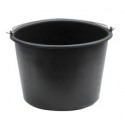 06392 Black bucket 20l VOREL