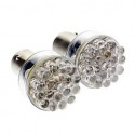 pirn/18-LEDi-ga 12V BA15s punane/2tk
