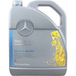 T&auml;yssynteettinen moottori&ouml;ljy 5W-40 5L MB MOTOR OIL 229.5