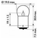 202365 R10W Long Life 24V 10W BA15s SCT