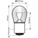 Bulb PY21W Amber 12V 21W BAU15s SCT 202297