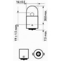 Polttimo R10W Long Life 12V 10W BA 15s SCT 202044