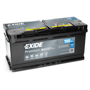 Стартерная аккумуляторная батарея EXIDE EA1000