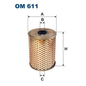 Filter, operating hydraulics FILTRON OM 611