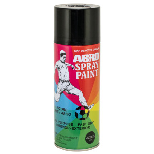 SP011 Paint Spray GLOSS BLACK 473ml ABRO