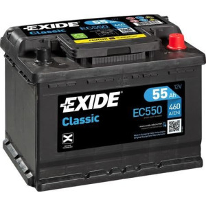 Стартерная аккумуляторная батарея EXIDE EC550