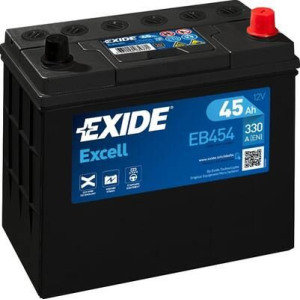 Стартерная аккумуляторная батарея EXIDE EB454