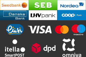 Payment methods and delivery options