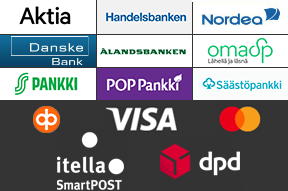 Payment methods and delivery options